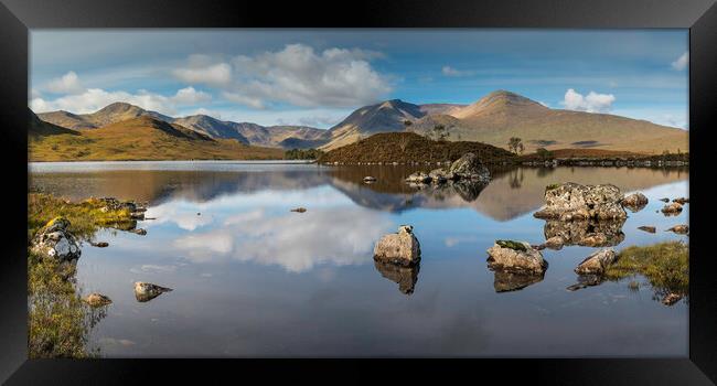 lochan na h-achlaise Framed Print by Anthony McGeever
