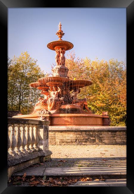 The Majestic Hubert Fountain Framed Print by Jeremy Sage
