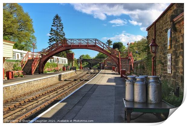 Goathland Station Print by Stephen Coughlan