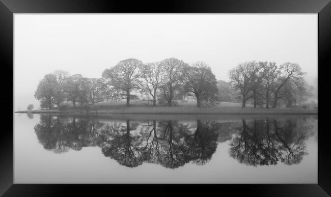Lake District reflections Framed Print by Robbie Spencer
