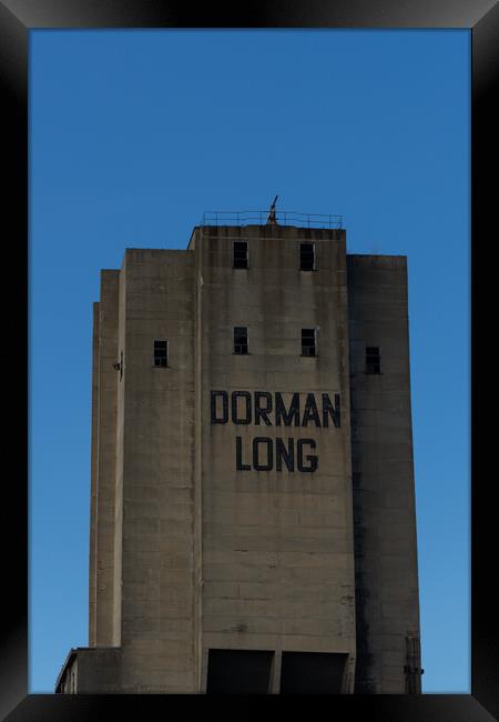 Dorman Long Coal Bunker Framed Print by Kevin Winter