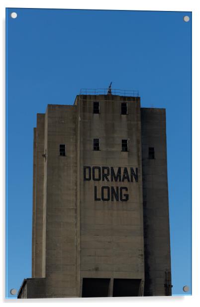 Dorman Long Coal Bunker Acrylic by Kevin Winter