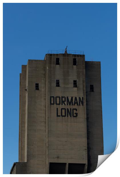 Dorman Long Coal Bunker Print by Kevin Winter