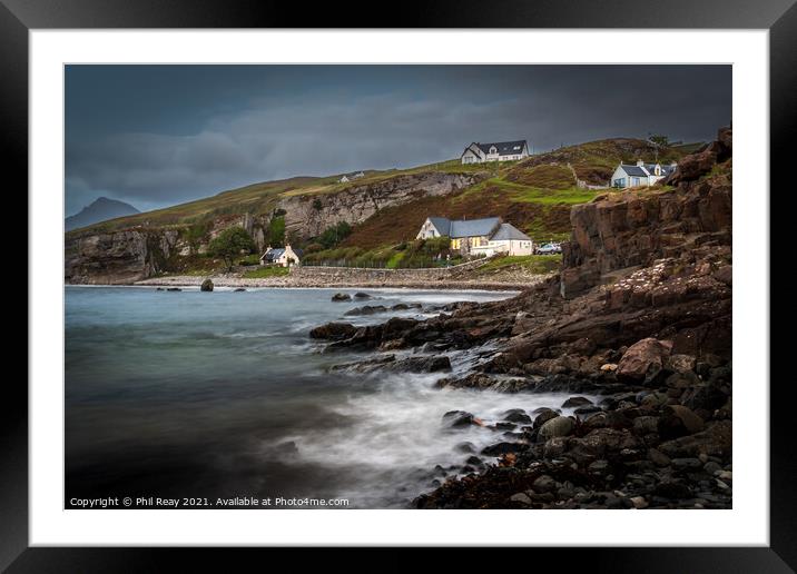 Elgol, Isle of Skye Framed Mounted Print by Phil Reay