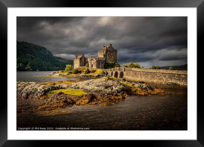 Eileen Donan Castle Framed Mounted Print by Phil Reay