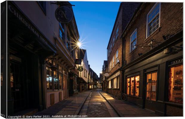 The Shambles, York Canvas Print by Gary Parker