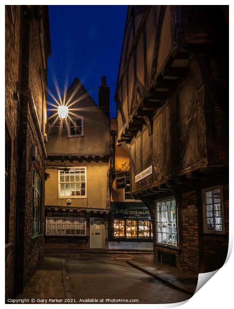 The Shambles, York Print by Gary Parker