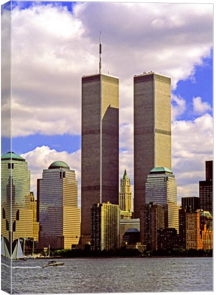 The Twin Towers Canvas Print by Gerry Walden LRPS