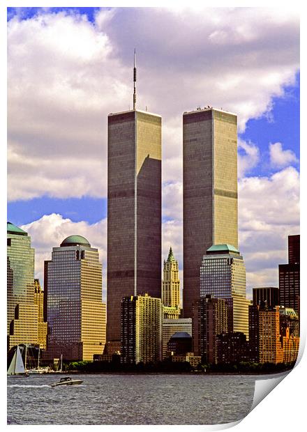 The Twin Towers Print by Gerry Walden LRPS