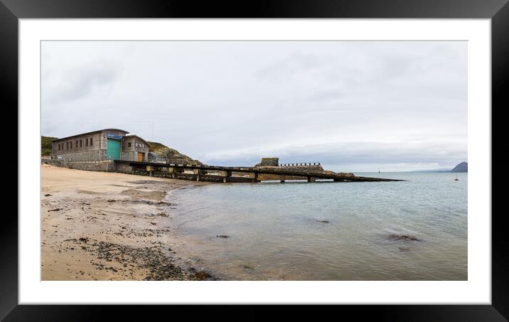Porthdinllaen Lifeboat Station Framed Mounted Print by Jason Wells
