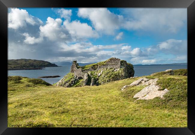 Dun Scaich Castle, Tokavaig, Isle of Skye Framed Print by Photimageon UK