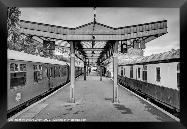 Swanage Framed Print by Stuart Wyatt