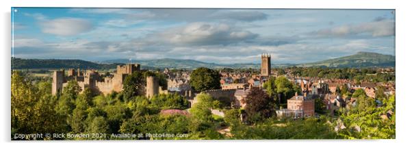 Majestic Medieval Ludlow Acrylic by Rick Bowden