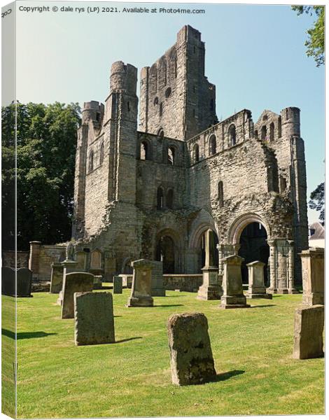 kelso abbey Canvas Print by dale rys (LP)