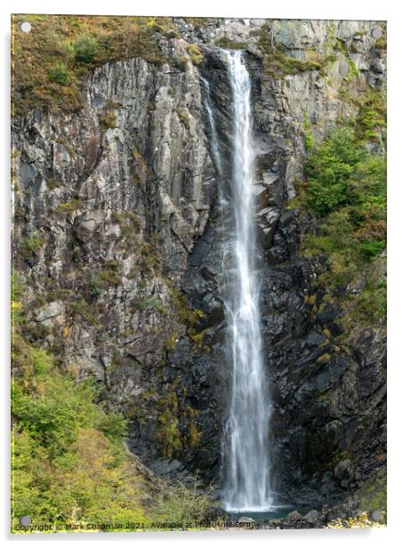 Eas Mor waterfall, Glenbrittle, Isle of Skye Acrylic by Photimageon UK