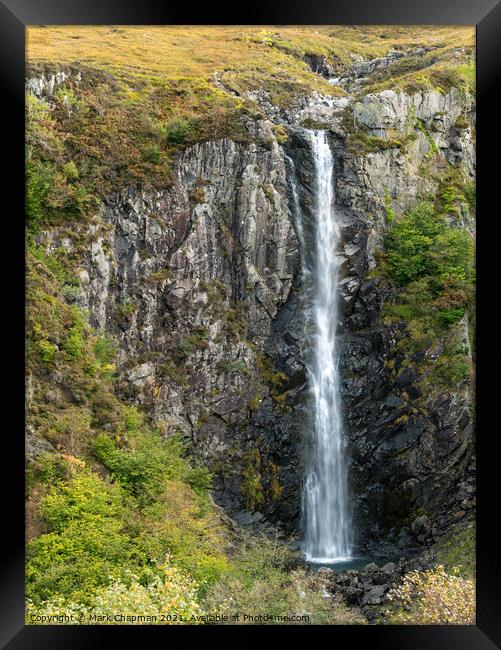 Eas Mor waterfall, Glenbrittle, Isle of Skye Framed Print by Photimageon UK