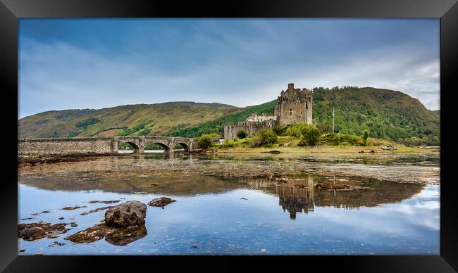 Majestic Eilean Donan Castle Framed Print by Alan Tunnicliffe