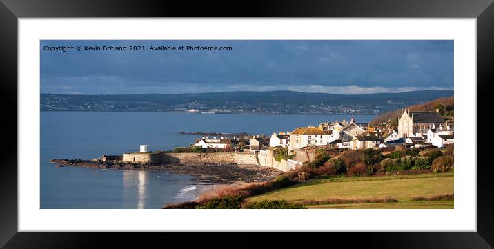 Marazion Cornwall Framed Mounted Print by Kevin Britland