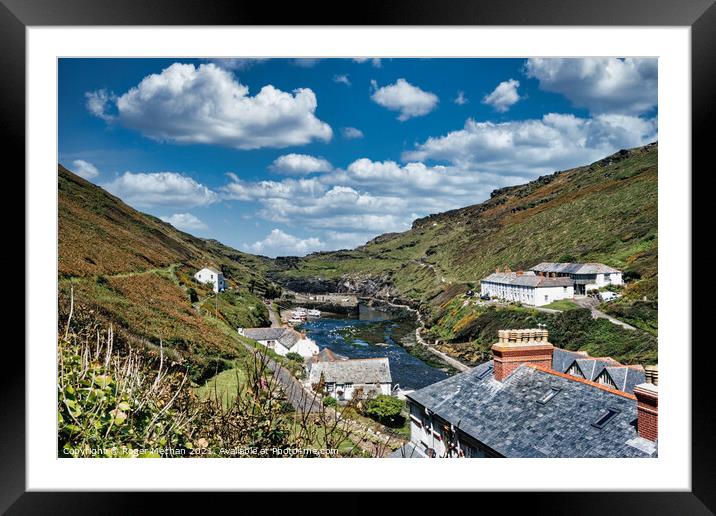 Coastal Charm Framed Mounted Print by Roger Mechan