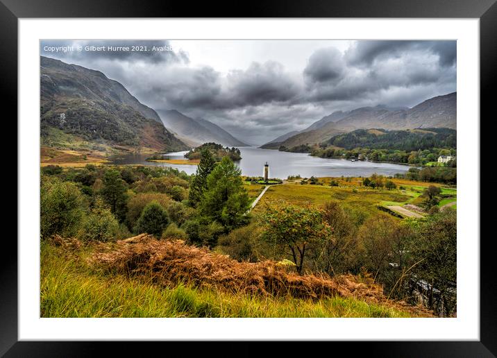 'Glenfinnan: A Tribute to Jacobite Heritage' Framed Mounted Print by Gilbert Hurree