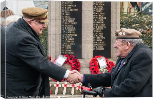 LEST WE FORGET Canvas Print by Jason Atack