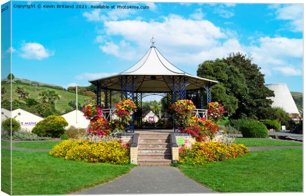 Jubilee gardens Ilfracombe Canvas Print by Kevin Britland
