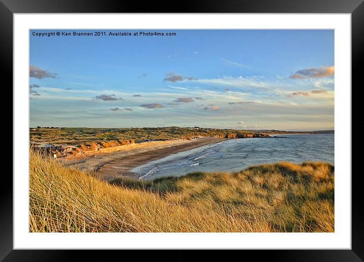 Gwithian Beach 2 Framed Mounted Print by Oxon Images