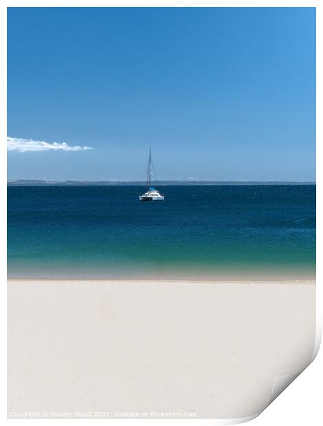 Serene Sailing Adventure Print by Dudley Wood