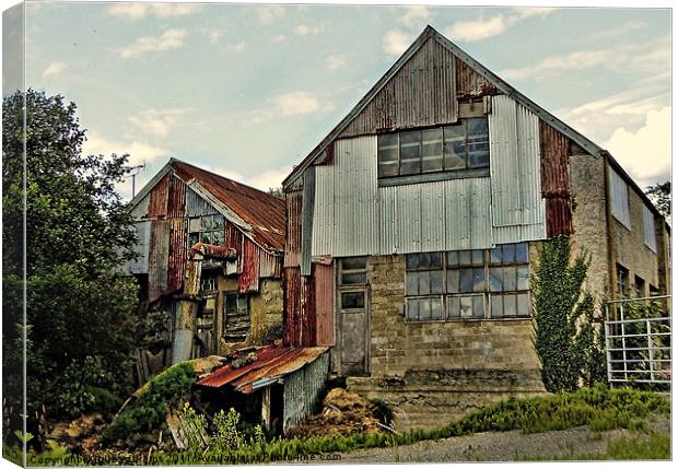 The Old Woodmill Canvas Print by julie williams