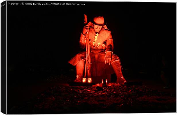 Seaham Tommy Canvas Print by Aimie Burley