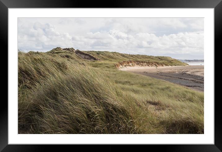 Rhosneigr sand dunes Framed Mounted Print by Jason Wells