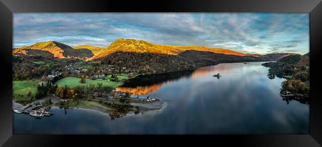 Glenridding Dawn, Ullswater Framed Print by Dave Hudspeth Landscape Photography