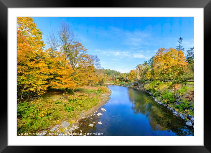 Vermont Panorama Framed Mounted Print by Graham Prentice