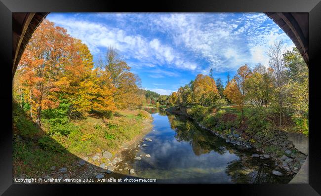 Vermont Panorama Framed Print by Graham Prentice