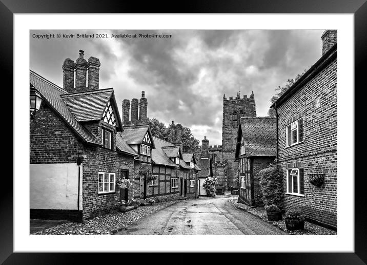 Great budworth village Framed Mounted Print by Kevin Britland