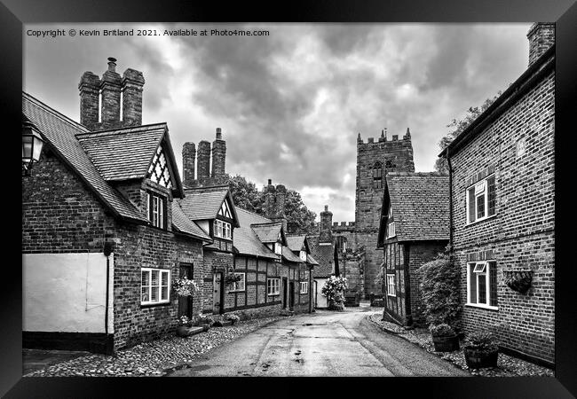 Great budworth village Framed Print by Kevin Britland