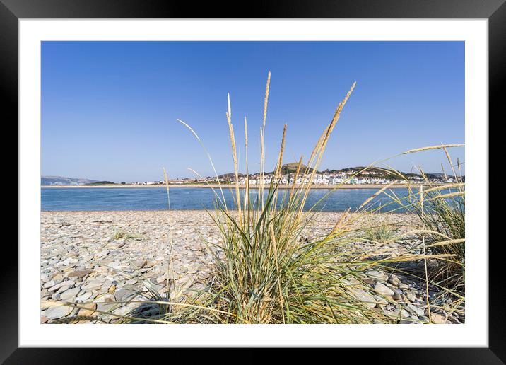 Conwy beach Wales Framed Mounted Print by Phil Crean