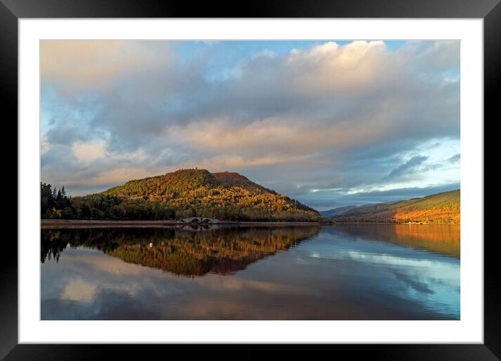 Autumn Sunset at Inveraray Framed Mounted Print by Rich Fotografi 