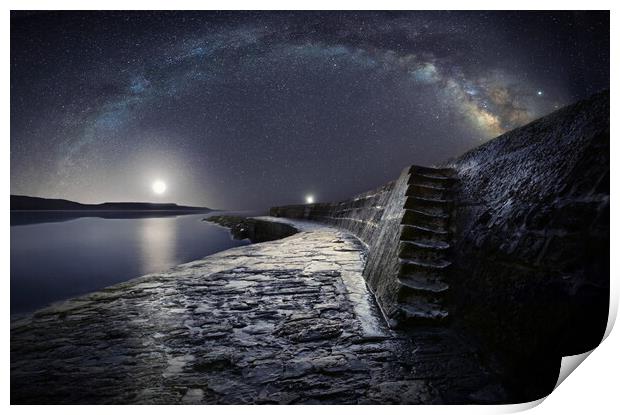 Cobb and The Milky Way Print by David Neighbour