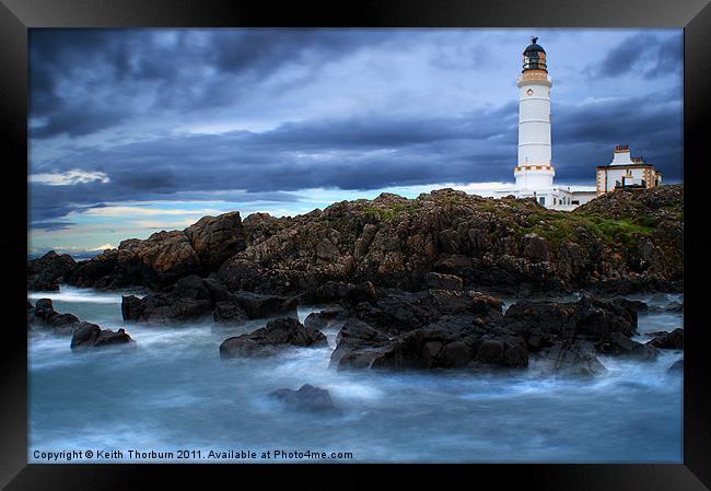 Corsewell Lighthouse Framed Print by Keith Thorburn EFIAP/b