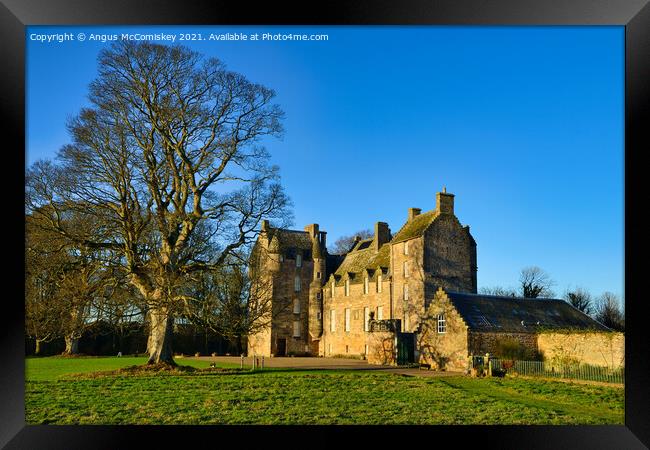 Kellie Castle, East Neuk of Fife Framed Print by Angus McComiskey