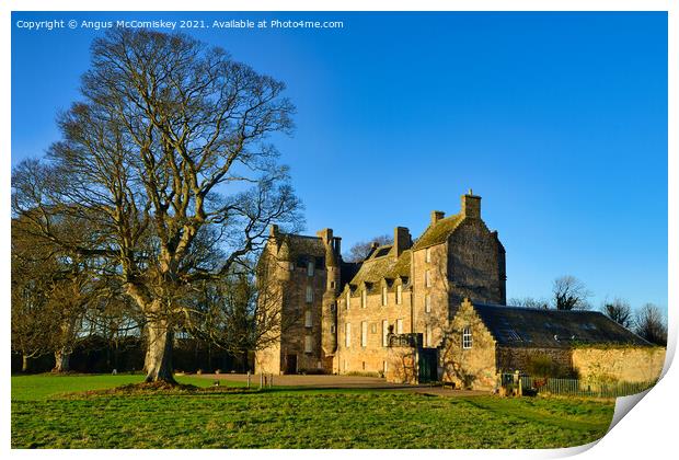 Kellie Castle, East Neuk of Fife Print by Angus McComiskey