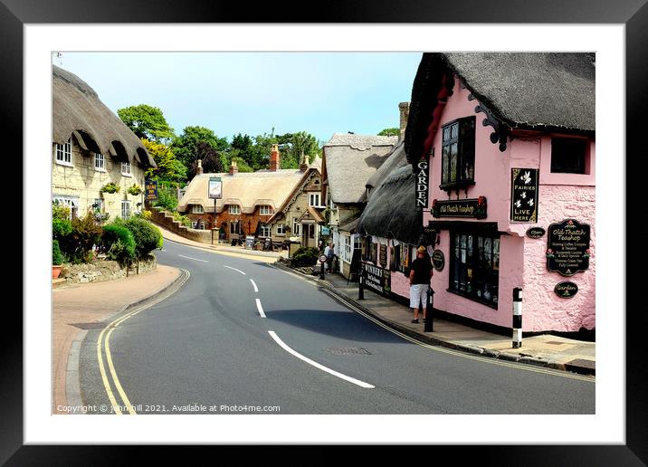 Old Shanklin, Isle of Wight, UK. Framed Mounted Print by john hill