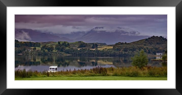 Early Morning at Loch Awe Framed Mounted Print by Geoff Storey