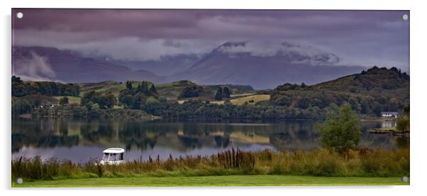 Early Morning at Loch Awe Acrylic by Geoff Storey