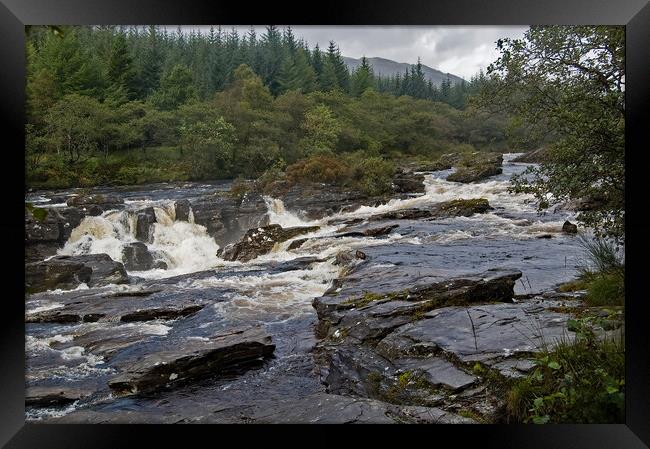 Allt Broighleachan Framed Print by Geoff Storey