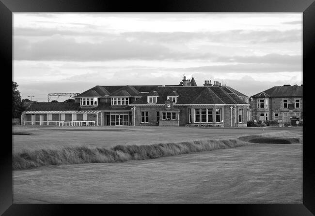 Old Prestwick Golf clubhouse Framed Print by Allan Durward Photography