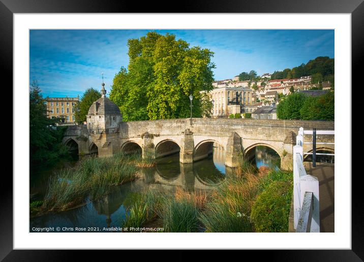 Bradford on Avon, Wiltshire Framed Mounted Print by Chris Rose