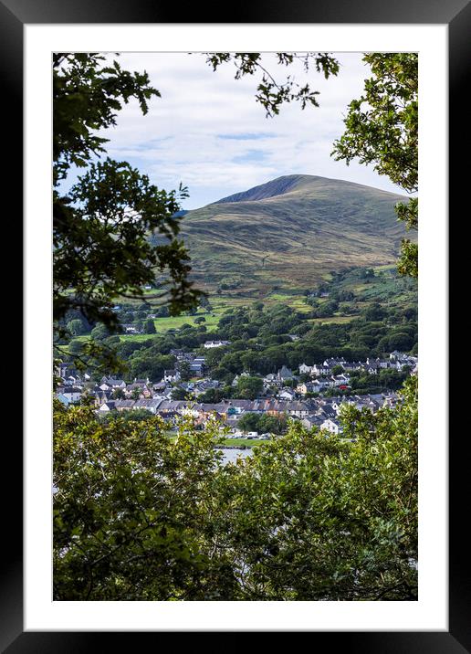 Llanberis Wales Framed Mounted Print by Phil Crean