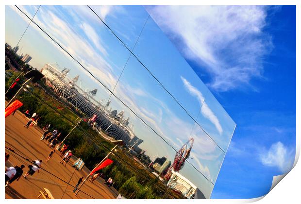 2012 London Olympic Stadium England Print by Andy Evans Photos
